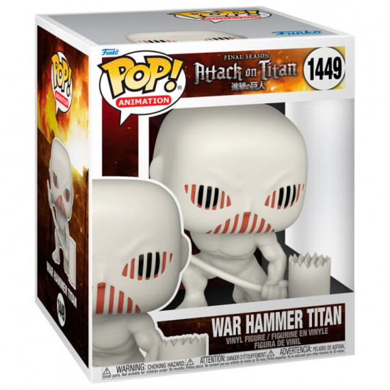 FUNKO Pop Titán Martillo de Guerra Ataque a los Titanes 1449
