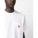 CARHARTT - S/S Pocket Heart T-Shirt Organic Cotton Single Jersey - 1WZXX - I032128/1WZXX