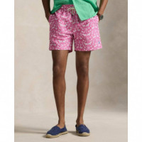 Woven-trunk-swim Bottom Pink  RALPH LAUREN