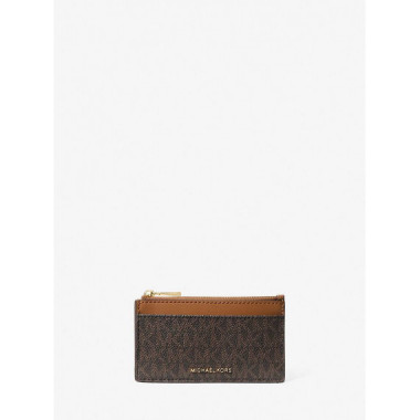 SM ZIP KEY CARD CASE BRN/ACORN