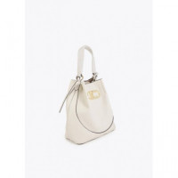 Faux Leather Hobo Bag With Braided Strap  LOLA CASADEMUNT