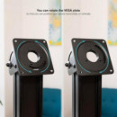 Soporte de Mesa TOOQ TQATC2601-B para Marco Antirrobo