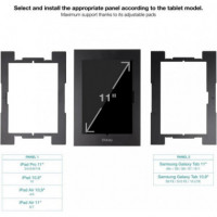 Marco Antirrobo TOOQ TQATTE2601-S-B para Tablet 10.9"/11" Black