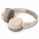 Auriculares + Microfono PHILIPS TAH3209BG BLUETOOTH Beige