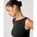 Camisetas Mujer Top Levi's® Cuello Barco Blair Black  LEVI'S