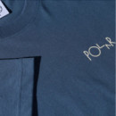 Camisetas Hombre Camiseta POLAR SKATE CO Contrast Stroke Logo Grey Blue