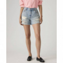 Pantalones Mujer Shorts Levi's® Ribcage Been There  LEVI'S