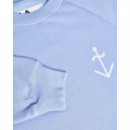 Jerséis y Sudaderas Sudadera LA PAZ Cunha Wind Blue Pale Blue