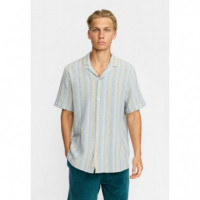 Camisas Camisa REVOLUTION 3242 Blue