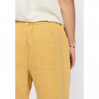 Pantalones Pantalón REVOLUTION 4054 Yellow