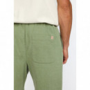 Pantalones Pantalón REVOLUTION 4054 Army Green