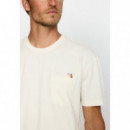 Camisetas Hombre Camiseta REVOLUTION 1450 Bra Offwhite