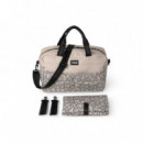 Bolso Maternal Con Cambiador Kaos Beige