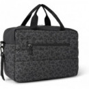 Bolso Maternal Con Cambiador Kaos Negro