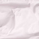 Colcha Para Cuna Osos Bordados Rosa