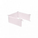 Protector/chichonera De Cuna Osos Bordados Rosa