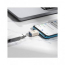 HOCO Adaptador OTG Tipo C/M a Usb A/H UA31C Gris