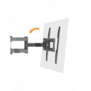 CROMAD Soporte TV LCD Pared 13.-75" Con Doble Brazo CR1175