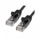 EUROCONNEX Cable Red Cat6A UTP 3Mtrs Negro 0085-3N