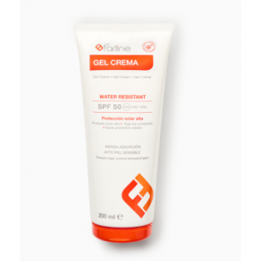 FARLINE GEL CREMA SOLAR SPF 50+ 1 ENVASE 200 ML