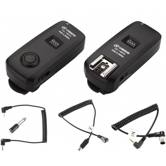 VISICO VC-16 Disparador Flash 2.4GHZ Kit Nikon