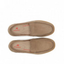 FLUCHOS Mocasines Tribal Marrones F2193-VEGABUCK Marmota+com