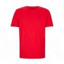 Hugo Red Camiseta con logotipo 50466158-693