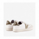 VICTORIA Zapatillas efecto piel blancas 1126184-772