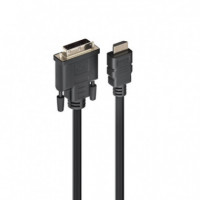 Cable Hdmi-dvi M-m 2 M.  EWENT