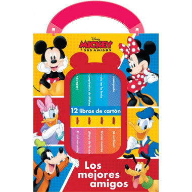 DISNEY: MICKEY Y SUS AMIGOS - LOS MEJORES AMIGOS - MI PRIMERA BIBLIOTECA - 12 LI