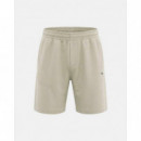 EU 350TERRY BADGE SHORT OATMEAL