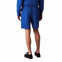 EU 350TERRY BADGE SHORT CLASSIC BLUE