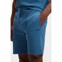 WAFFLE SHORTS 10269584 01 OPEN BLUE