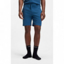 WAFFLE SHORTS 10269584 01 OPEN BLUE