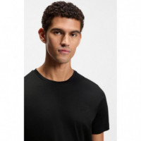 BOSS X PORSCHE TEE BLACK