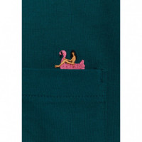 Camisetas Hombre Camiseta REVOLUTION 1450 FLA Dark Petrol