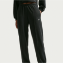 W Nsw Chll Ft Jggr Pant Black Or Grey NIKE