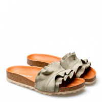 Sandalias Rocio Serraje Volante