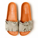 Sandalias Rocio Serraje Volante