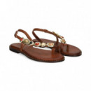 ESCLAVA ABALORIOS LADO MARRON