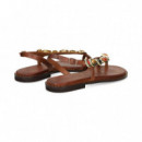 ESCLAVA ABALORIOS LADO MARRON