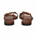 ESCLAVA ABALORIOS LADO MARRON