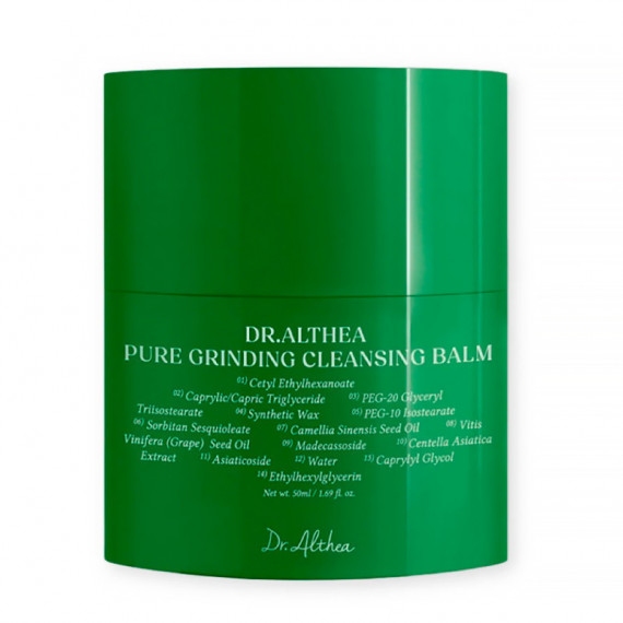 Pure Grinding Cleansing Balm
bálsamo Desmaquillante  DR. ALTHEA