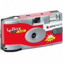 AGFA LeBox 400 Cámara Desechable 27 Fotos Flash