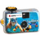 AGFA LeBox 400 Cámara Desechable 27 Fotos Ocean (UW25)