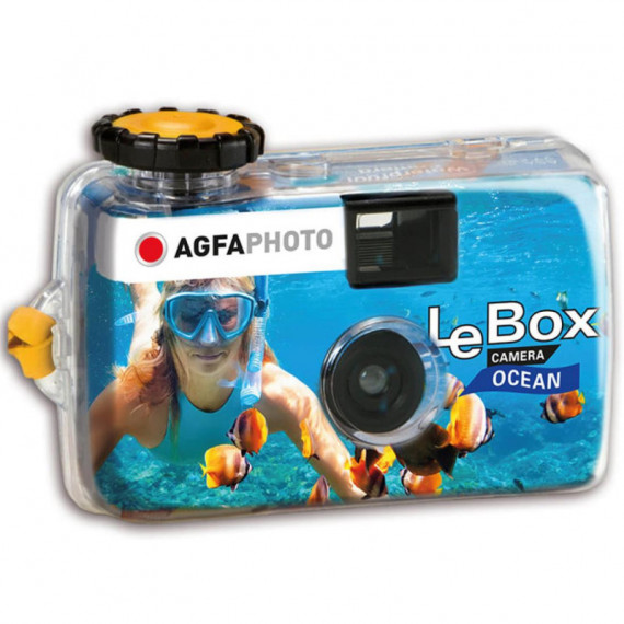 AGFA LeBox 400 Cámara Desechable 27 Fotos Ocean (UW25)