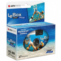 Agfa Lebox 400 Cámara Desechable 27 Fotos Ocean (UW25)  AGFAPHOTO
