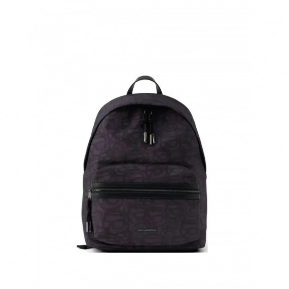KARL LAGERFELD - k/ikon aop backpack - 999 - B1M30211/999