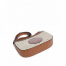 KARL LAGERFELD - k/circle saddle cb raffia mesh - 1an - B2W30020/1an