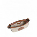 KARL LAGERFELD - k/circle saddle cb raffia mesh - 1an - B2W30020/1an